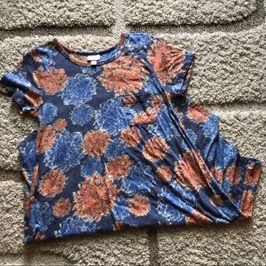 Lularoe Carly Floral Print